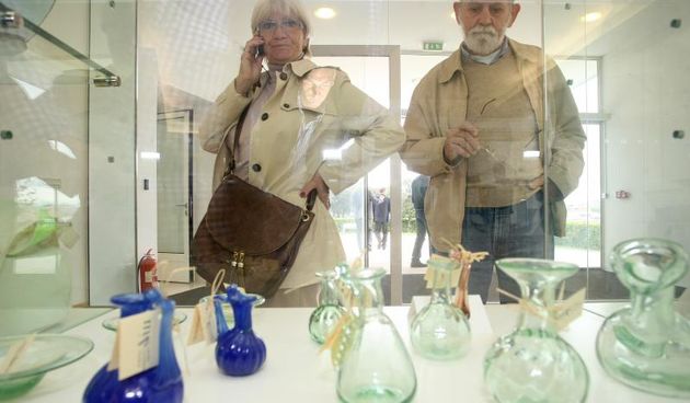 Udruga inovatora Zadarske zupanije organizirator je manifestacije pod nazivom 1. nacionalni i 4. zupanijski Festival suvenira Zadarske zupanije. Izlozba ima natjecateljski karakter. Photo: Dino Stanin/PIXSELL