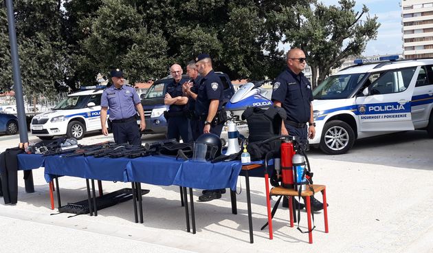 Taktičko-tehnički zbor MUP, PU zadarska