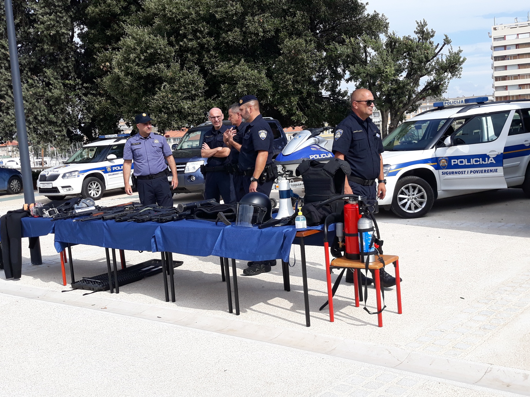 Taktičko-tehnički zbor MUP, PU zadarska