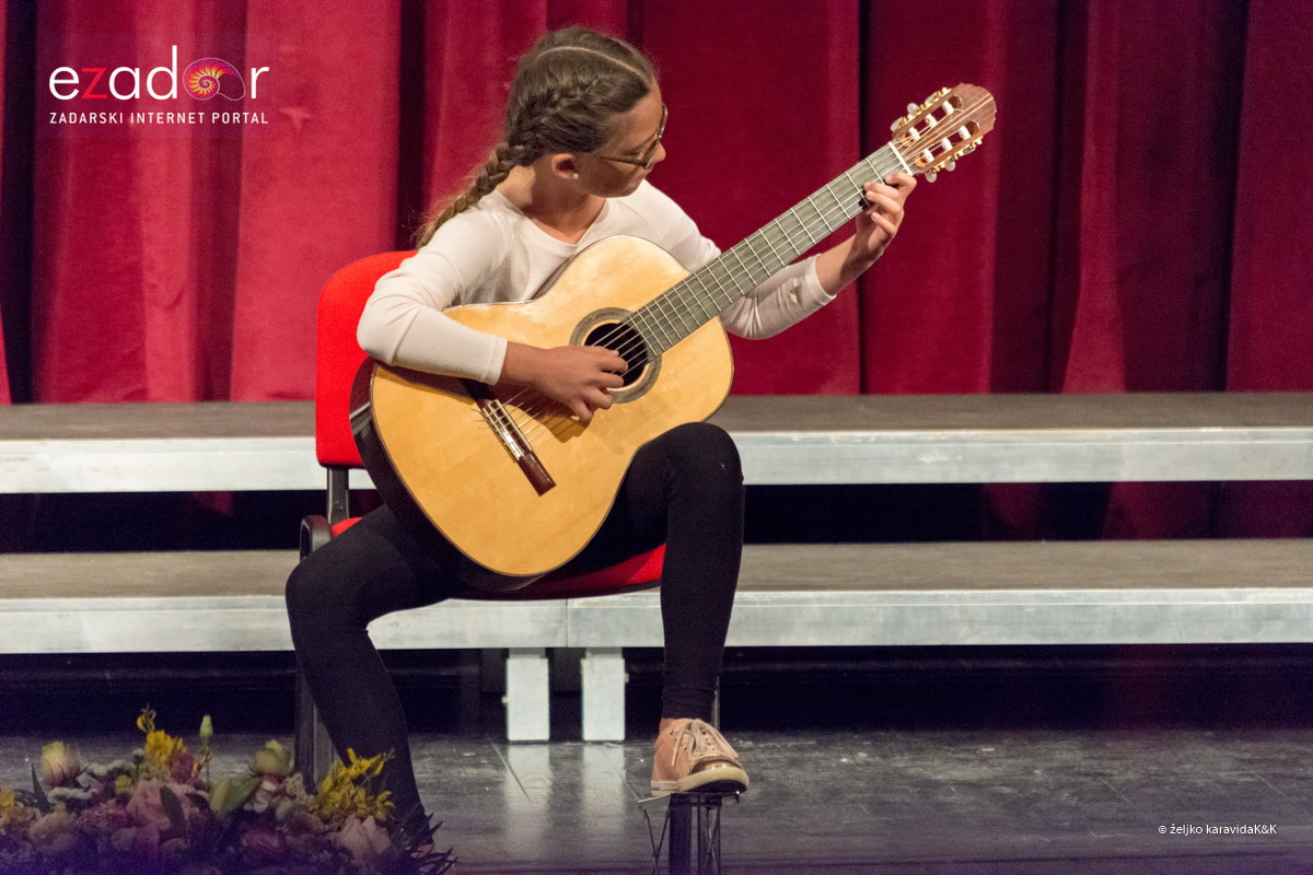 HNK Zadar: Godišnji koncert učenika glazbenog odjela Glazbene škole Blagoje Bersa