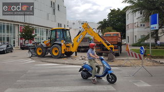 Zbog radova na rekontrukciji križanja Branimirove obale i Ulice 112. brigade promet teče usporeno