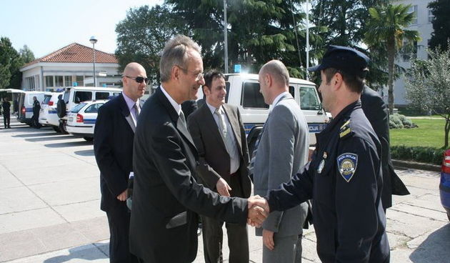 Vandoren posjetio zadarsku policiju (Foto: mup.hr)