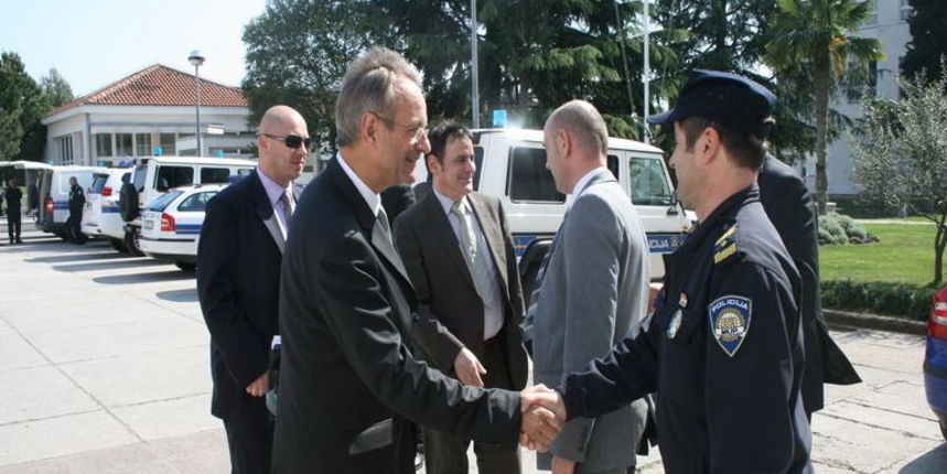 Vandoren posjetio zadarsku policiju (Foto: mup.hr) Vandoren posjetio zadarsku policiju (Foto: mup.hr)