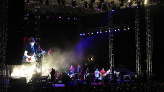 Zadar, 29.07.2013. snimio: Nenad Marčev 
Koncert Carlos Santana 
Prostor pored dvorane u Jazinama