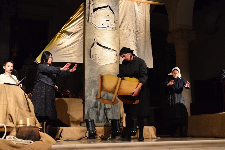 Pasionski oratorij “Zadnja postaja” ; foto Iva Perinčić