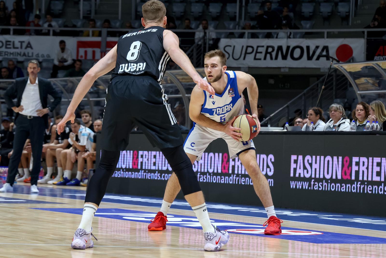 AdmiralBet ABA liga, 11. kolo: KK Zadar – Dubai Basketball