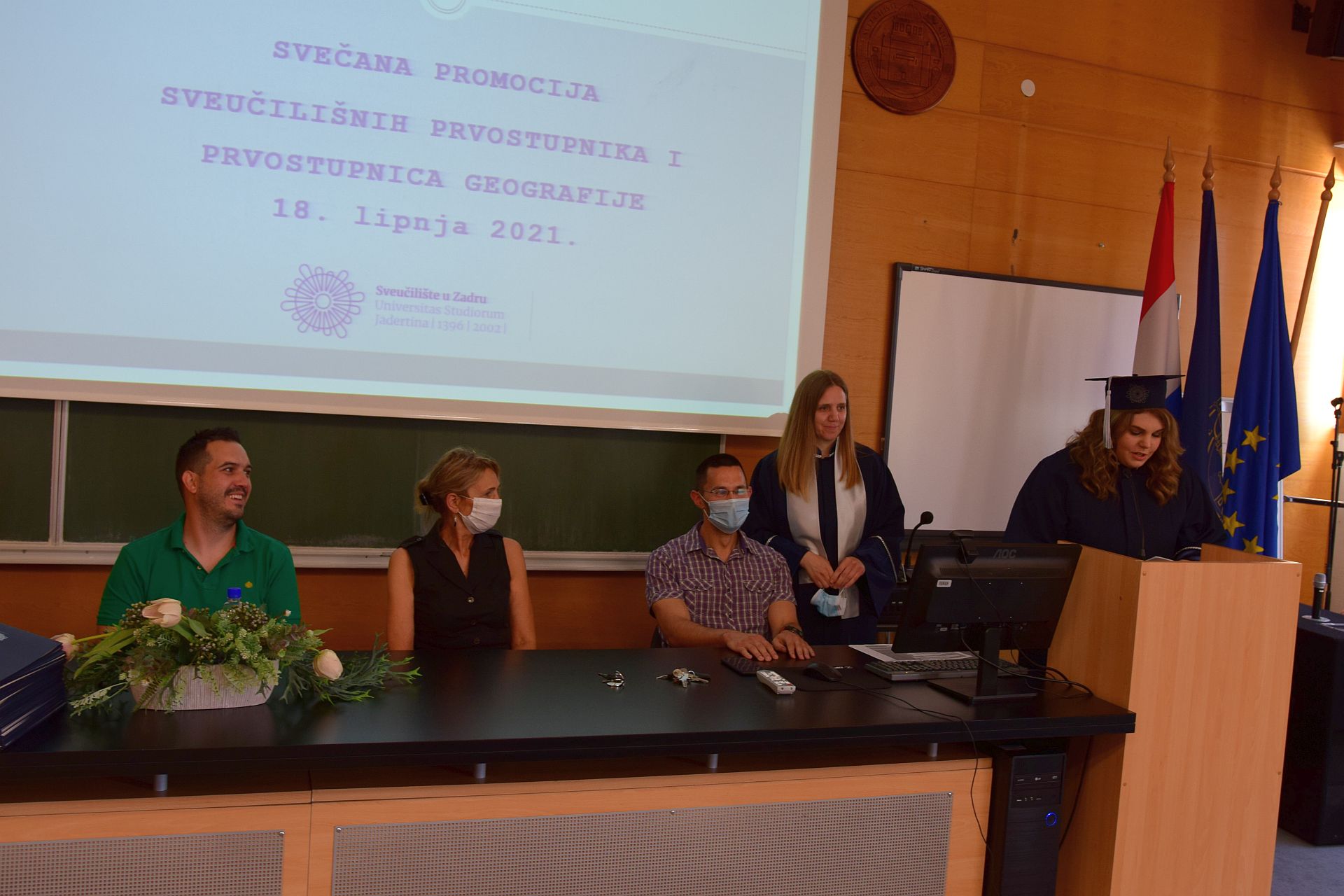 Sveučilište u Zadru: Promocija prvostupnika geografije Sveučilište u Zadru: Promocija prvostupnika geografije