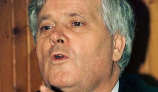 ** FILE ** Fikret Abdic, a former Muslim warlord in western Bosnia, is seen in this 1995 file photo. Abdic was convicted in a Croatian court Wednesday, July 31, 2002, of war crimes in his former homeland and sentenced to a maximum 20 years in prison. Also