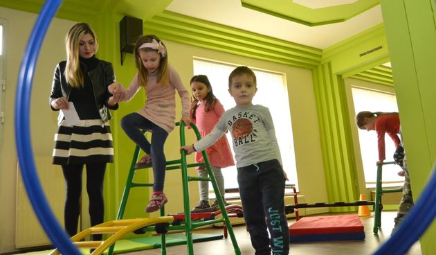 Dječji vrtić ilustracija