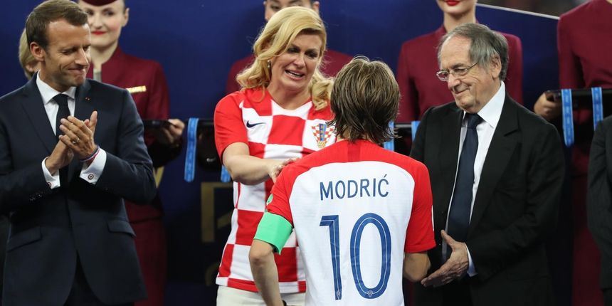 Luka Modrić najbolji igrač Svjetskog prvenstva, Kylian Mbappe najbolji mladi igrač Luka Modrić najbolji igrač Svjetskog prvenstva, Kylian Mbappe najbolji mladi igrač