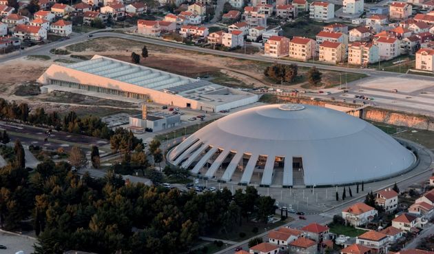 Zadar iz zraka, panorama Zadra