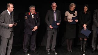 HNK Zadar: Dodjela priznanja za ”Naročiti pothvat u zaštiti i spašavanju” foto: I. Perinčić HNK Zadar: Dodjela priznanja za ”Naročiti pothvat u zaštiti i spašavanju” foto: I. Perinčić