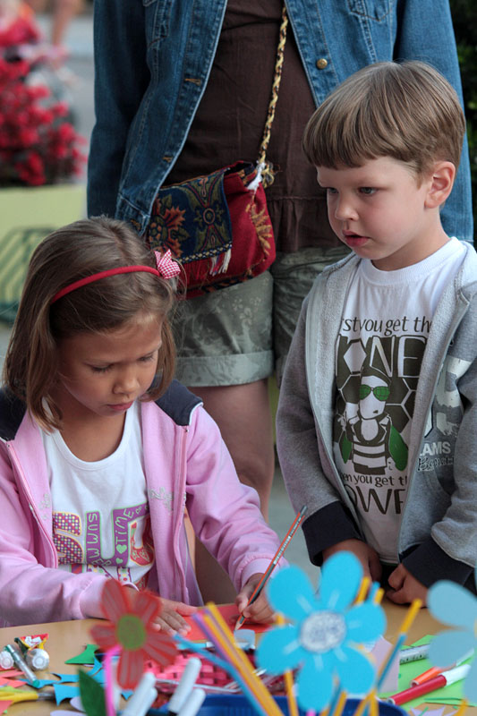 Likovna radionica u Sv. Filipu i Jakovu, foto: L. Juravic