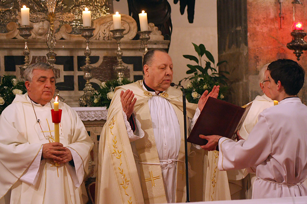 Misa za blagdan Svijećnice u crkvi Sv.Šime (Foto:Saša Čuka)