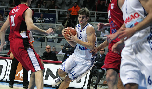 Jure Škifić, KK Zadar – KK Bosna (foto: Marin Gospić)