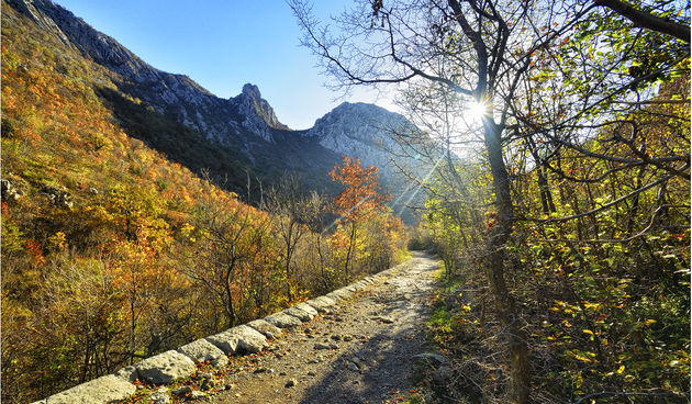 Jesen u kanjonu Velike Paklenice