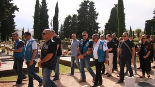 Posljednji ispraćaj zadarskog fotografa i umirovljenog satnika HV-a, Roberta Lerge na Gradskom groblju Zadar