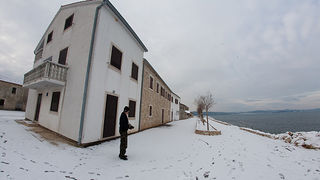 Snijeg u Bibinjama 3. veljače 2012, Foto: Leo Banić