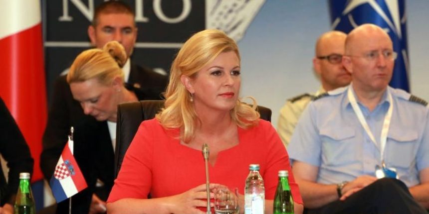 Vojni odbor NATO saveza odrzava konferenciju u formatu nacelnika glavnih stozera ciji je domacin nacelnik Glavnog stozera OS RH, general zbora Mirko Sundov. Kolinda Grabar-Kitarovic. Photo: Miranda Cikotic/PIXSELL
