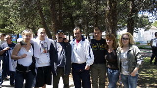 Obitelj Stojanov i trener Milosevic Obitelj Stojanov i trener Milosevic