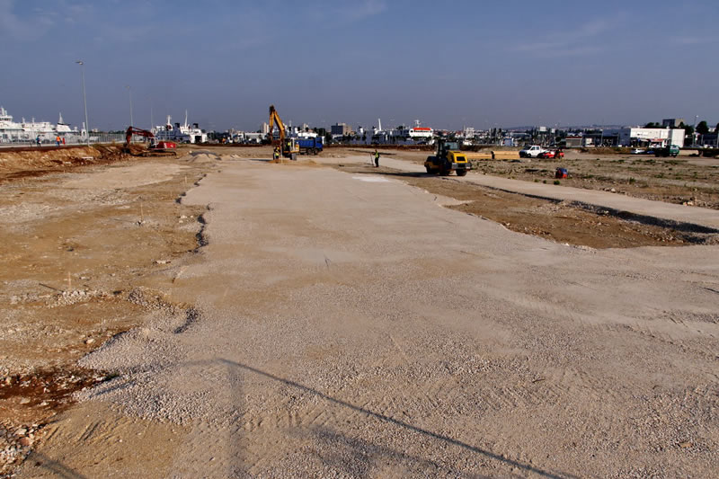 Izgradnja zgrade terminala u putničkoj luci Gaženica, foto: Lučka uprava Zadar Izgradnja zgrade terminala u putničkoj luci Gaženica, foto: Lučka uprava Zadar