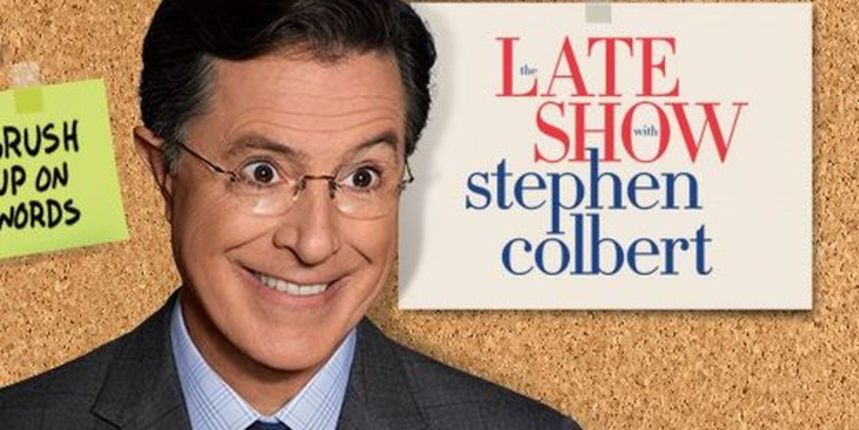 Stephen Colbert cbs press Stephen Colbert cbs press