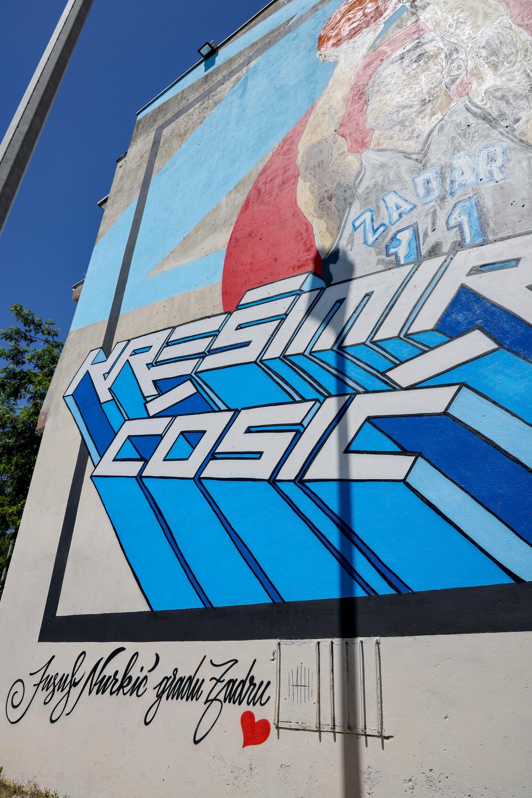 Krešimira Ćosić – mural Krešimira Ćosić – mural