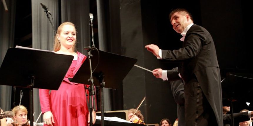 Koncert Simfonijskog orkestra HRT-a, Edo Mičić (foto: radio Zadar)