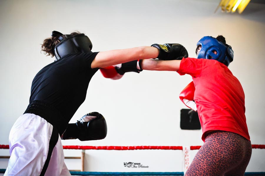 Dvorana BK Diabolik: Sparing zadarskih boksačkih klubova, foto: Iva Perinčić