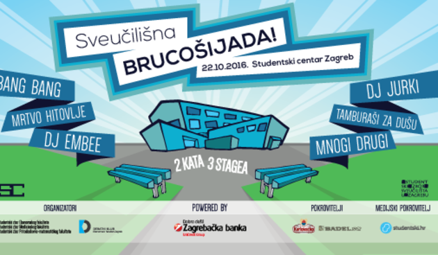 Najveća sveučilišna brucošijada vraća se u studentski centar