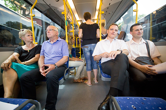 Pet novih autobusa za gradski prijevoz (foto:Saša Čuka)