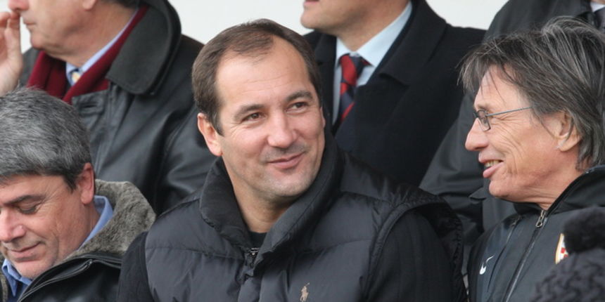 Zadar, 050311.
Na nogometnom stadionu Stanovi odrzava se nogometna utakmica 1. HNL izmedju klubova Zadar i Hajduk.
Na fotografiji: Igor Stimac u svecanoj lozi
Foto: Vladimir Ivanov / CROPIX Zadar, 050311.
Na nogometnom stadionu Stanovi odrzava se nogometna utakmica 1. HNL izmedju klubova Zadar i Hajduk.
Na fotografiji: Igor Stimac u svecanoj lozi
Foto: Vladimir Ivanov / CROPIX