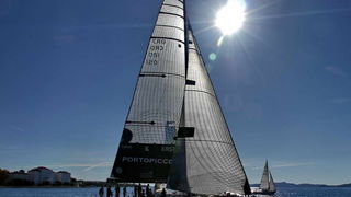 Zadarska Koka 2016. gledana s mora. Foto: Leonard Kvarantan Zadarska Koka 2016. gledana s mora. Foto: Leonard Kvarantan