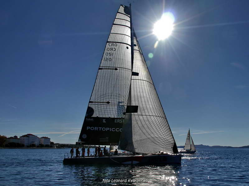 Zadarska Koka 2016. gledana s mora. Foto: Leonard Kvarantan Zadarska Koka 2016. gledana s mora. Foto: Leonard Kvarantan