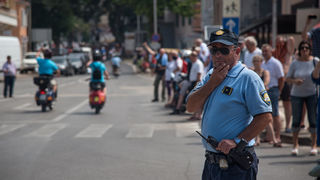 Spektakularni defile vespaša, foto: Vinko Pešić Spektakularni defile vespaša, foto: Vinko Pešić