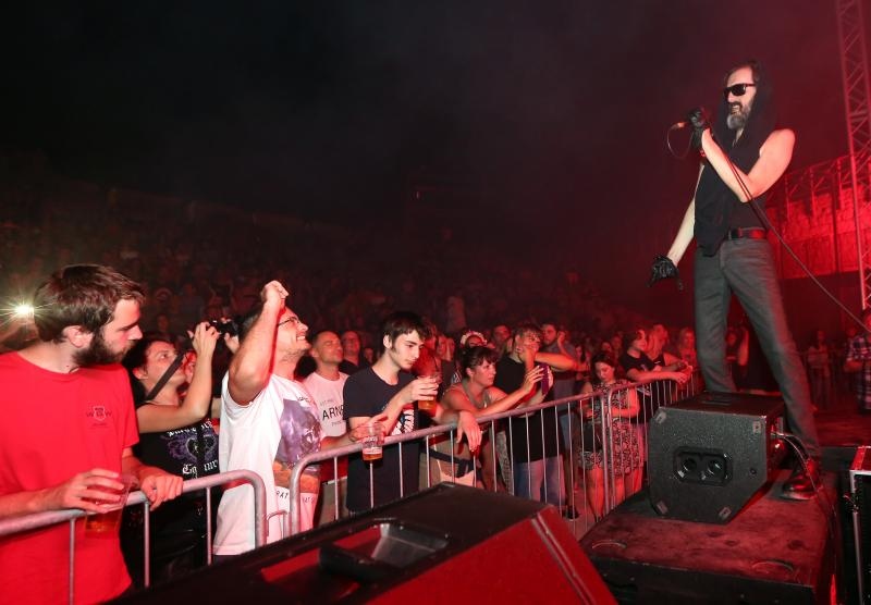 Na tvrdjavi sv. Mihovila Goran Bare s Majkama odrzao koncert. Photo: Dusko Jaramaz/PIXSELL Na tvrdjavi sv. Mihovila Goran Bare s Majkama odrzao koncert. Photo: Dusko Jaramaz/PIXSELL