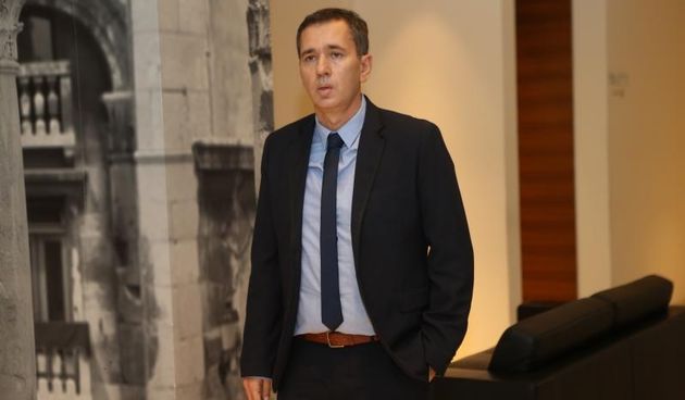 Pomocnik ministra turizma Robert Pauletic dao je izjavu za medije u vezi natpisa o njemu posljednjih dana. Photo: Ivo Cagalj/PIXSELL
