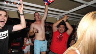 Bibinje: Navijanje za Vatrene i fešta nakon pobjede nad Rusijom