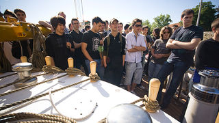 “Kraljica mora” u Zadru, 12. svibnja 2011. (foto:Saša Čuka) “Kraljica mora” u Zadru, 12. svibnja 2011. (foto:Saša Čuka)