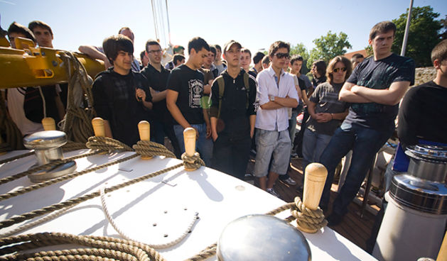 “Kraljica mora” u Zadru, 12. svibnja 2011. (foto:Saša Čuka)