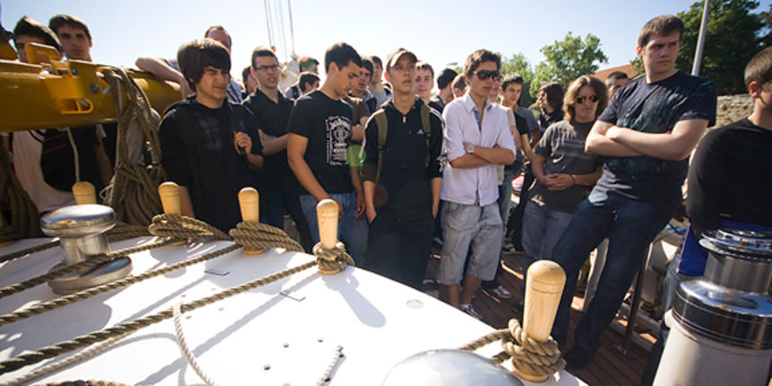 “Kraljica mora” u Zadru, 12. svibnja 2011. (foto:Saša Čuka)