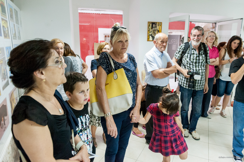 Karikature Živka Nimca u ZadArtu, foto: Ž. Karavida