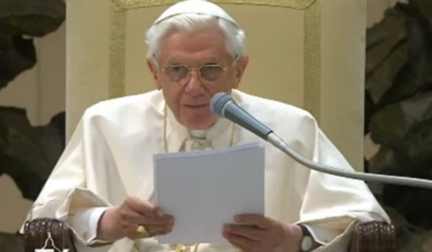 Benedikt XVI, screenshot