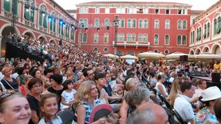Na Prokurativama odrzan djecji festival Mali Split. Photo: Miranda Cikotic/PIXSELL Na Prokurativama odrzan djecji festival Mali Split. Photo: Miranda Cikotic/PIXSELL