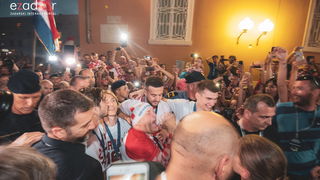 Zadar priredio čudesan doček svojim Vatrenim herojima (1)