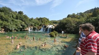 Ljetne radosti na Skradinskom buku u NP Krka