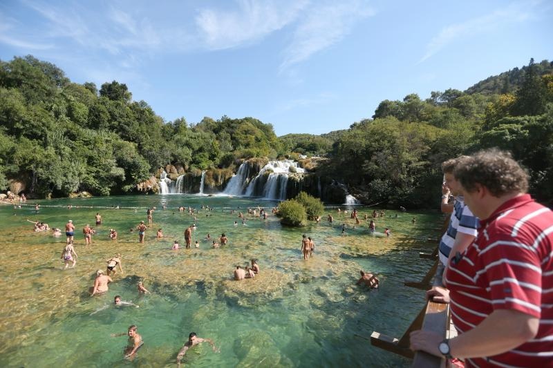Ljetne radosti na Skradinskom buku u NP Krka
