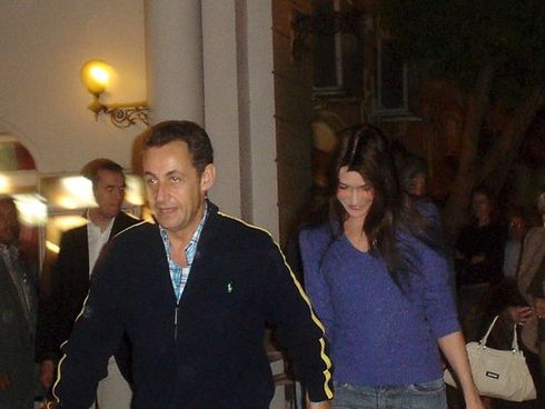 Sarkozy i Carla Bruni (Foto: ansa.it)