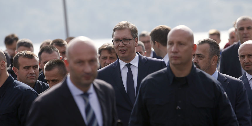 Aleksandar Vučić na Kosovu