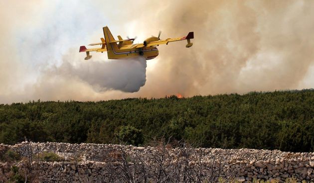 Veliki požar kod Košljuna